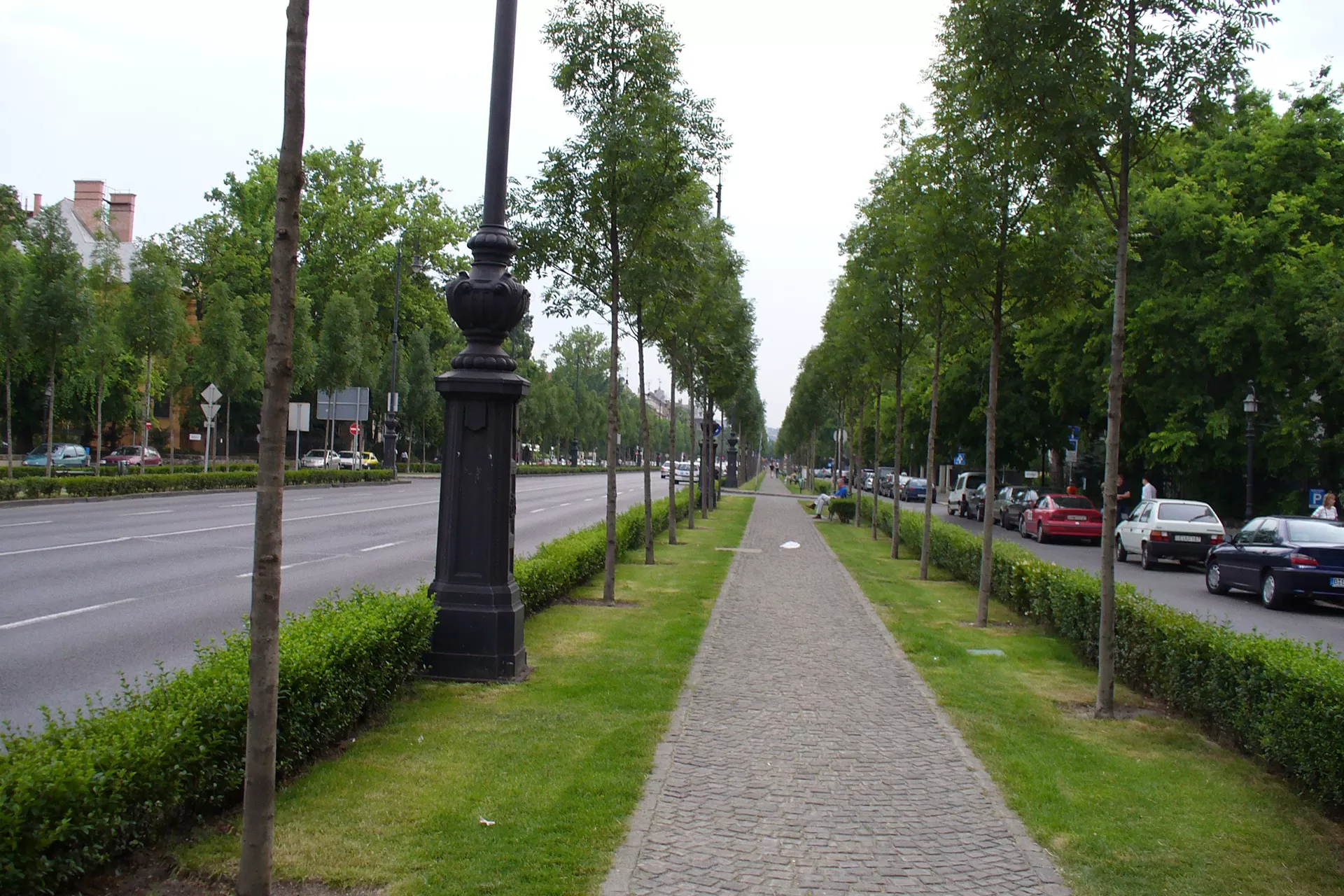 Andrassy gata i Budapest